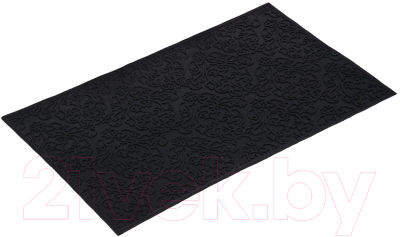 Коврик грязезащитный VORTEX Узор 35x60 / 22461 (черный)