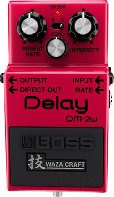 

Педаль электрогитарная Boss, DM-2W Waza Craft Delay