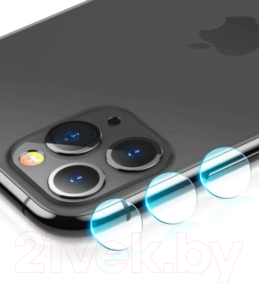 Защитное стекло для камеры телефона Volare Rosso iPhone 11 Pro Max (прозрачный)