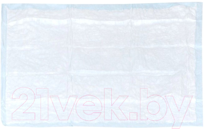 Одноразовая пеленка для животных Доброзверики С суперабсорбентом 60x90 / ДЗ9060С (30шт)