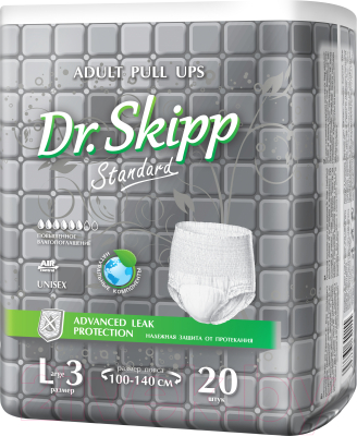 

Трусы впитывающие для взрослых Dr.Skipp, Standard L3
