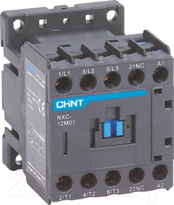 Контактор Chint NXC-12M01 12A 220В/АС3 1НЗ 50Гц / 836592
