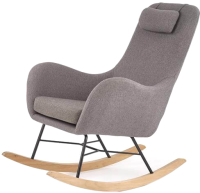 Кресло-качалка Halmar Botas (серый) - 