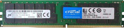 

Оперативная память DDR4 Crucial, CT64G4RFD4293