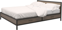 

Двуспальная кровать Millwood, Neo Loft КМ-3.6 Ш 207x182x94