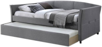 Двухъярусная выдвижная кровать Halmar Sanna 90x200 (серый) - 