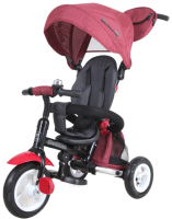 

Трехколесный велосипед с ручкой Lorelli, Moovo Air Red Black Luxe / 10050460018