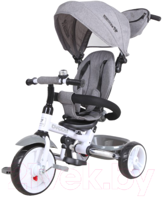 

Детский велосипед с ручкой Lorelli, Moovo Eva Grey Luxe / 10050470005