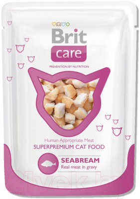 

Корм для кошек Brit, Care White Fish Pouch / 101020