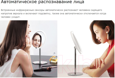 Зеркало косметическое Yeelight Lighting Mirror Led YLGJ01YL