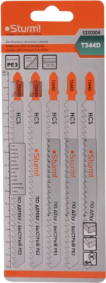 

Набор пильных полотен Sturm, 5250304