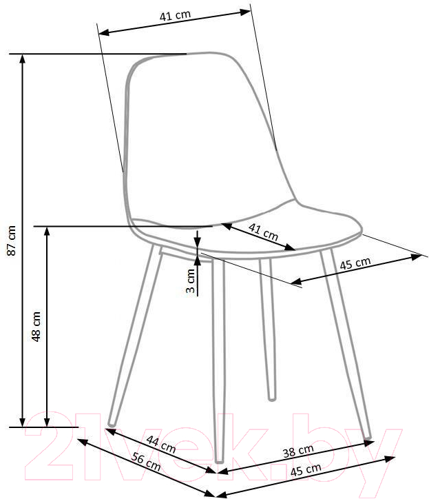 Стул Halmar K417