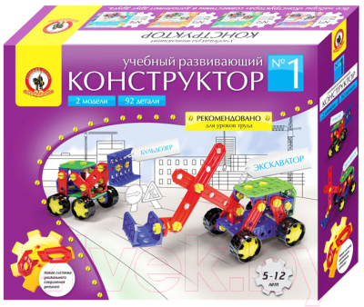 

Конструктор Русский стиль, Бульдозер и экскаватор №1 / 00545