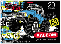 

Альбом для рисования Erich Krause, Track Car / 49826