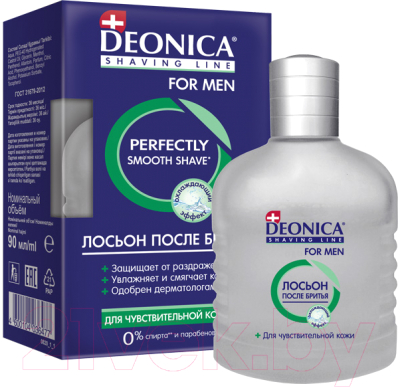 Лосьон после бритья Deonica For Men для чувствительной кожи (90мл)