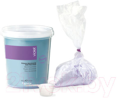 Порошок для осветления волос Fanola Фиолетовая обесцвечивающая пудра пакет (500г)