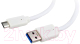 Кабель Cablexpert CCP-USB3-AMCM-W-10 (3м, белый) - 