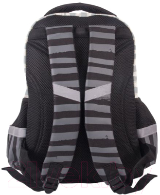 Школьный рюкзак Gulliver С пикси-дотами / MC-3191-5 (серый)