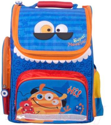Школьный рюкзак Gulliver Монстрик Гошик / M18 (синий)