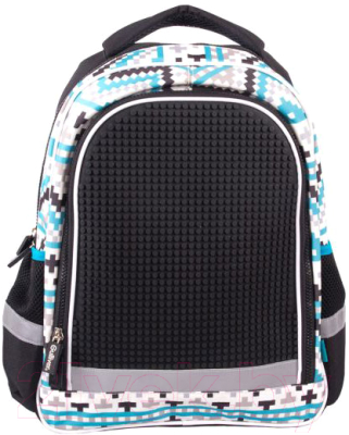 Школьный рюкзак Gulliver С пикси-дотами / MC-3191-2 (черный)