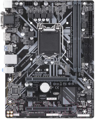 

Материнская плата Gigabyte, B360M-HD3