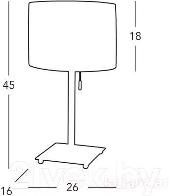 Прикроватная лампа Kolarz Sand A1307.71.6