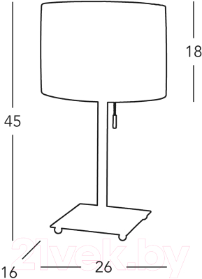 Прикроватная лампа Kolarz Sand A1307.71.7