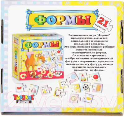 Развивающая игра Topgame Формы / 0217