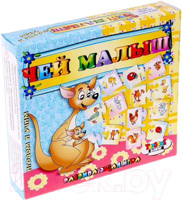 Изображение товара Развивающая игра Topgame Чей малыш / 0222
