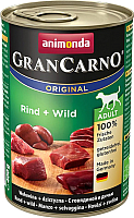 

Корм для собак Animonda, GranCarno Original Adult с говядиной и дичью