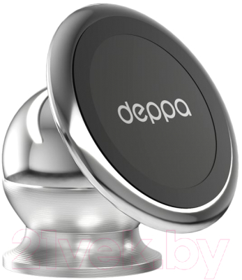 Держатель для смартфонов Deppa Mage Steel / 55145 (серебро)
