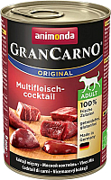 Влажный корм для собак Animonda GranCarno Original Adult мясной коктель (400г) - 