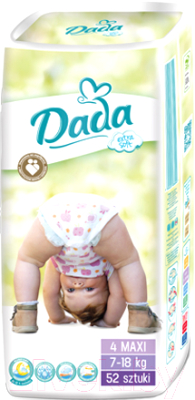 Подгузники детские Dada Extra Soft Maxi 4 (52шт)
