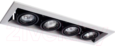 

Комплект точечных светильников Arte Lamp, Cardani A5941PL-4WH