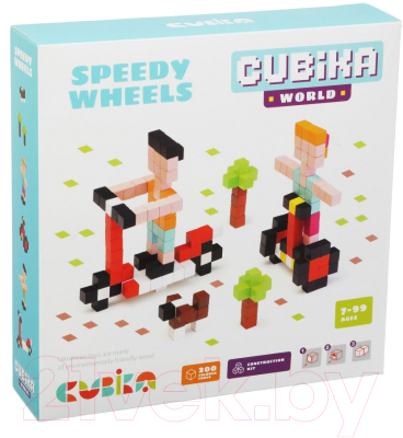 

Конструктор Levenya, Cubika World Speedy Wheels / 15290