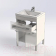 Миниатюра изображения товара Тумба под умывальник Aquanet Верона 58 / 182507 (с ящиком)