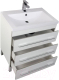 Миниатюра изображения товара Тумба под умывальник Aquanet Верона 75 / 178254 (с 3 ящиками)