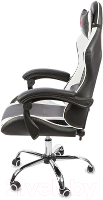 Кресло геймерское Calviano Ultimato (черный/белый/черный)