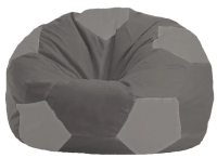 Бескаркасное кресло Flagman Мяч Стандарт М1.1-366 (темно-серый/серый) - 