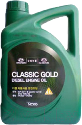 

Моторное масло Hyundai/KIA, Classic Gold Diesel CF-4 10W30 / 0520000410