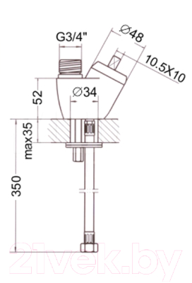 Смеситель Slovarm TA.4008.B