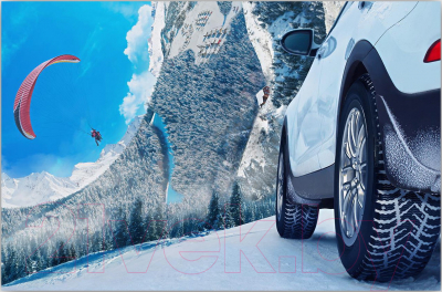 Зимняя шина Cordiant Snow Cross 2 SUV 205/65R16 99T (шипы)