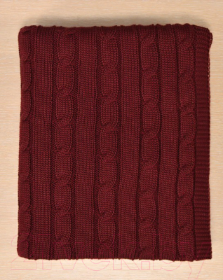 Плед Romgil ТЗ353 (120x160, бордовый)