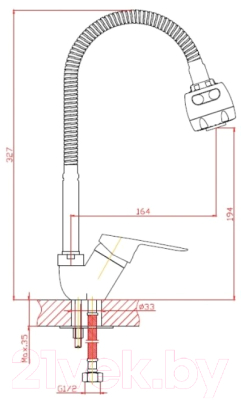 Смеситель Zollen Korbach KR77415022