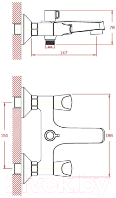 Смеситель Zollen Minden MI61420941