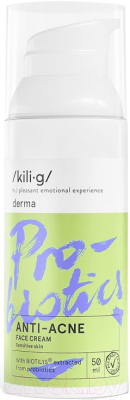 

Крем для лица Kilig, Derma для чувствительной предрасположенной к акне кожи