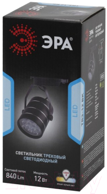 Трековый светильник ЭРА TR3-12 BK / Б0032110 (черный)