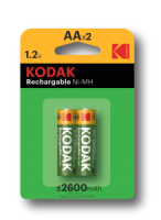 

Комплект аккумуляторов, HR6-2BL 2600mAh