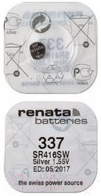 

Батарейка Renata, SR337/SR416SW 1.55V
