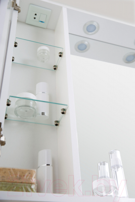 Купить Шкаф с зеркалом для ванной BelBagno Marino-SPC-600/750-1A-BL-P-L в Бресте